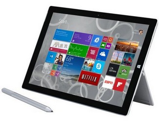 Прошивка планшета Microsoft Surface Pro 3 в Краснодаре